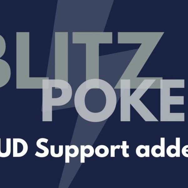 blitz poker hud support added