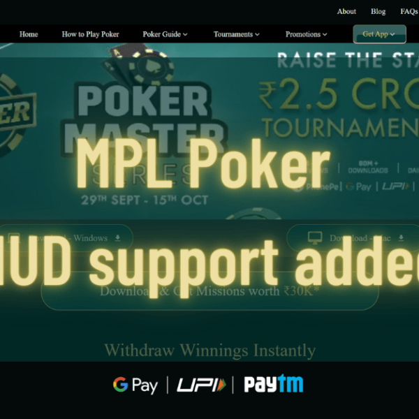 MPL Poker HUD support added for DriveHUD 2 (featured image)